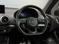 USED 2017 67 AUDI S3 2.0 TFSI Black Edition Sportback 5dr Petrol S Tronic quattro Euro 6 (s/s) (310 ps) 
