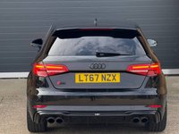 USED 2017 67 AUDI S3 2.0 TFSI Black Edition Sportback 5dr Petrol S Tronic quattro Euro 6 (s/s) (310 ps) 