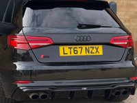 USED 2017 67 AUDI S3 2.0 TFSI Black Edition Sportback 5dr Petrol S Tronic quattro Euro 6 (s/s) (310 ps) 