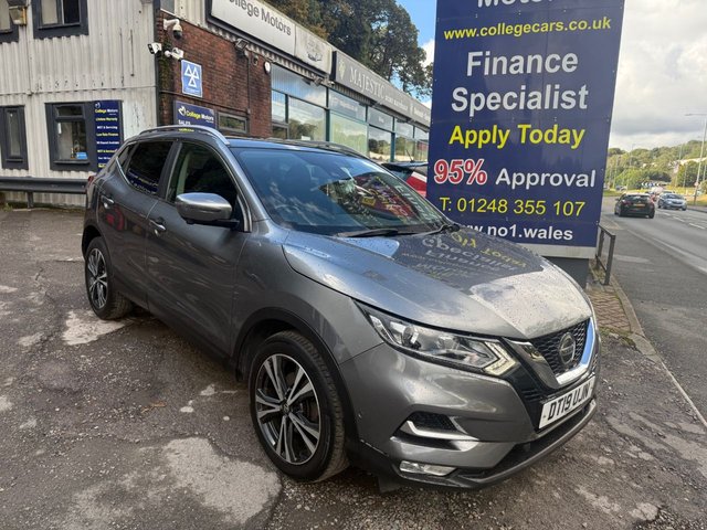 2019 NISSAN QASHQAI 2019/19 1.3 DIG-T N-Connecta SUV 5dr Petrol Manual Euro 6 (s/s) (140 ps), 2 Owners from new, Only 63000 miles