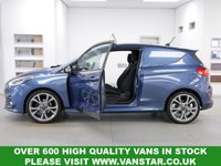 USED 2019 19 FORD FIESTA VAN 1.5 TDCI 120 BHP SPORT EDITION  ( SAT NAV + FACTORY EXTRAS !) FACTORY SAT NAV | AIR CON | HEATED SEATS