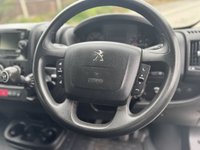 USED 2020 20 PEUGEOT BOXER 2.0 BlueHDi 335 Built for Business Professional Crew Van 5dr Diesel Manual L3 H2 Euro 6 (130 ps) We have just taken in this Peugeot Boxer features a reliable 2.0-litre BlueHDi diesel engine, producing around 130 PS (approx. 128 bhp) with healthy torque delivery&mdash;though exact torque figures aren&rsquo;t listed, similar variants around 258 lb-ft (&asymp; 350 Nm) are typical. Fuel economy is rated at roughly 45.6 mpg combined, with urban at ~42.2 mpg and extra-urban around ~47.9 mpg. Cabin climate & tech: Manual air conditioning, a 5-inch colour touchscreen with DAB radio, Bluetooth, USB, and optional sat-