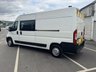 USED 2020 20 PEUGEOT BOXER 2.0 BlueHDi 335 Built for Business Professional Crew Van 5dr Diesel Manual L3 H2 Euro 6 (130 ps) We have just taken in this Peugeot Boxer features a reliable 2.0-litre BlueHDi diesel engine, producing around 130 PS (approx. 128 bhp) with healthy torque delivery&mdash;though exact torque figures aren&rsquo;t listed, similar variants around 258 lb-ft (&asymp; 350 Nm) are typical. Fuel economy is rated at roughly 45.6 mpg combined, with urban at ~42.2 mpg and extra-urban around ~47.9 mpg. Cabin climate & tech: Manual air conditioning, a 5-inch colour touchscreen with DAB radio, Bluetooth, USB, and optional sat-