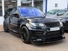 USED 2017 67 LAND ROVER RANGE ROVER SPORT 3.0 V6 HSE DYNAMIC LUMMA KIT BLACK PACK HUD HEAD UP OPEN PAN ROOF WIDE SAT NAV APPLE PLAY 360 CAMERA HEAT/COOL SEATS SUV 5DR PETROL AUTO 4WD EURO 6 (S/S) (340 PS) HEAD UP DISPLAY~HEAT & COOL SEATS