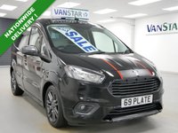 USED 2019 69 FORD TRANSIT COURIER 1.5 TDCI 100 BHP SPORT ( RARE TAILGATE / NO VAT ! ) TAILGATE | SAT NAV | AIR CON | NO VAT !