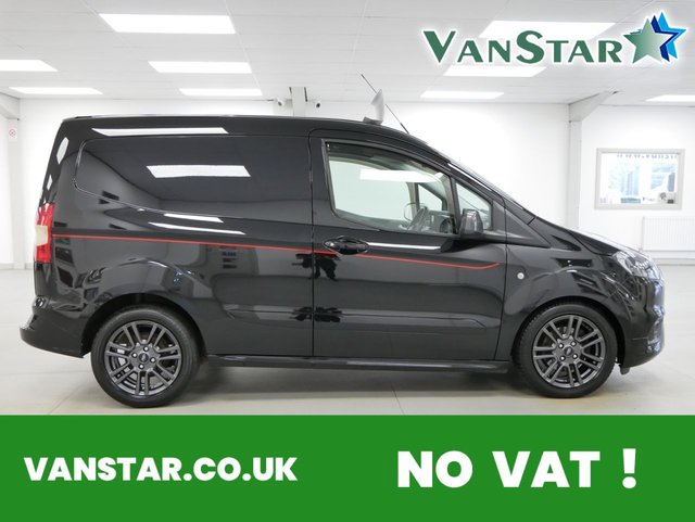 View our Ford Transit Courier 1.5 TDCI 100 BHP SPORT ( RARE TAILGATE / NO VAT ! )