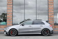 USED 2022 22 MERCEDES-BENZ A-CLASS 2.0 A45 AMG S Plus Hatchback 5dr Petrol 8G-DCT 4MATIC+ Euro 6 (s/s) (421 ps) PAN ROOF / AERO PACK / BUCKETS