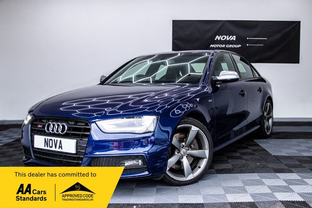 View our Audi S4 3.0 TFSI V6 Black Edition Saloon 4dr Petrol S Tronic quattro Euro 5 (s/s) (333 ps)