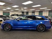 USED 2017 17 AUDI RS6 AVANT (PERFORMANCE) V8 BITURBO QUATTRO TIP **SEPANG BLUE**PAN ROOF* UK DELIVERY FLAT FEE &pound;175 (SUBJECT TO DEAL) *OVER 100 IMAGES ON OUR WEBSITE*BESPOKE FINANCE ARRANGED*PART EXCHANGE WELCOME*ALL VEHICLES HPI CLEAR