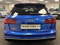 USED 2017 17 AUDI RS6 AVANT (PERFORMANCE) V8 BITURBO QUATTRO TIP **SEPANG BLUE**PAN ROOF* UK DELIVERY FLAT FEE &pound;175 (SUBJECT TO DEAL) *OVER 100 IMAGES ON OUR WEBSITE*BESPOKE FINANCE ARRANGED*PART EXCHANGE WELCOME*ALL VEHICLES HPI CLEAR