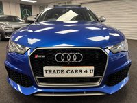 USED 2017 17 AUDI RS6 AVANT (PERFORMANCE) V8 BITURBO QUATTRO TIP **SEPANG BLUE**PAN ROOF* UK DELIVERY FLAT FEE &pound;175 (SUBJECT TO DEAL) *OVER 100 IMAGES ON OUR WEBSITE*BESPOKE FINANCE ARRANGED*PART EXCHANGE WELCOME*ALL VEHICLES HPI CLEAR