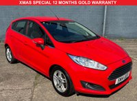 USED 2014 14 FORD FIESTA 1.25 Zetec Hatchback 5dr Petrol Manual Euro 5 (82 ps) 