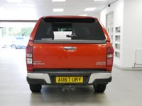 USED 2017 67 ISUZU D-MAX 2.5 TD 160 BHP UTAH VISION 4WD AUTOMATIC CANOPY 1 OWNER | SAT NAV | LEATHER | CANOPY !