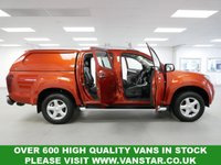 USED 2017 67 ISUZU D-MAX 2.5 TD 160 BHP UTAH VISION 4WD AUTOMATIC CANOPY 1 OWNER | SAT NAV | LEATHER | CANOPY !