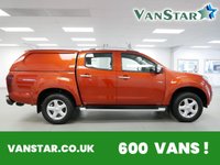 USED 2017 67 ISUZU D-MAX 2.5 TD 160 BHP UTAH VISION 4WD AUTOMATIC CANOPY 1 OWNER | SAT NAV | LEATHER | CANOPY !