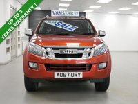 USED 2017 67 ISUZU D-MAX 2.5 TD 160 BHP UTAH VISION 4WD AUTOMATIC CANOPY 1 OWNER | SAT NAV | LEATHER | CANOPY !