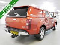 USED 2017 67 ISUZU D-MAX 2.5 TD 160 BHP UTAH VISION 4WD AUTOMATIC CANOPY 1 OWNER | SAT NAV | LEATHER | CANOPY !