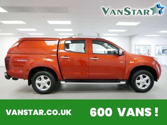 View our Isuzu D-Max 2.5 TD 160 BHP UTAH VISION 4WD AUTOMATIC CANOPY