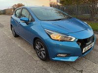 USED 2019 19 NISSAN MICRA 0.9 IG-T Acenta Limited Edition Hatchback 5dr Petrol Manual Euro 6 (s/s) (90 ps) 2 OWNERS FROM NEW* SERVICE HISTORY* CRUISE CONTROL* AUTO START / STOP* LANE ASSIST* AIR CON* BLUETOOTH PHONE AND AUDIO* DAB* USB* AUX* REMOTE CENTRAL LOCKING WITH 2 KEYS* KEYLESS START & ENTRY