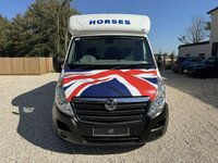 USED 2014 14 VAUXHALL MOVANO 2.3 CDTi 3500 Horse Box 2dr Diesel Manual FWD L3 H1 Euro 5 (125 ps) LOVELY HORSE BOX!