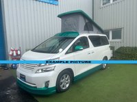 USED 2010 TOYOTA ALPHARD CAMPERVAN TOYOTA ALPHARD 2.4 LITRE PETROL FWD IDEAL FOR CUSTOM CAMPER CONVERSION #1178 IDEAL VAN FOR CONVERSION