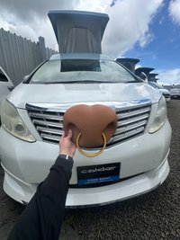 USED 2010 TOYOTA ALPHARD TOYOTA ALPHARD 2.4 LITRE PETROL FWD IDEAL FOR CUSTOM CAMPER CONVERSION #1178 CUSTOM PROMOTIONAL VEHICLE
