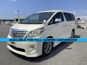 2010 TOYOTA ALPHARD CAMPERVAN