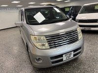 USED 2023 56 NISSAN ELGRAND HIGHWAT STAR 2.5 PETROL GREAT LARGE FULL 7 SEATER MPV , OR WE CAN CONVERT INTO A CAMPERVAN FOR YOU