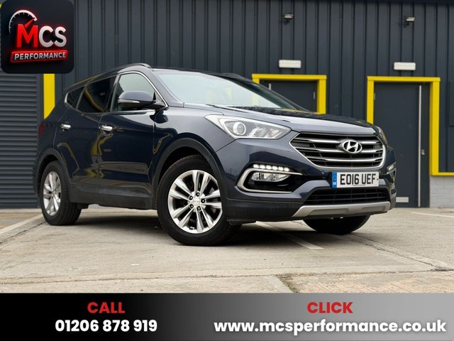 2016 16 HYUNDAI SANTA FE 2.2 CRDi Blue Drive Premium SUV 5dr Diesel Manual 4WD Euro 6 (s/s) (200 ps) **JAN SALE - ENDS IN 5 DAYS **