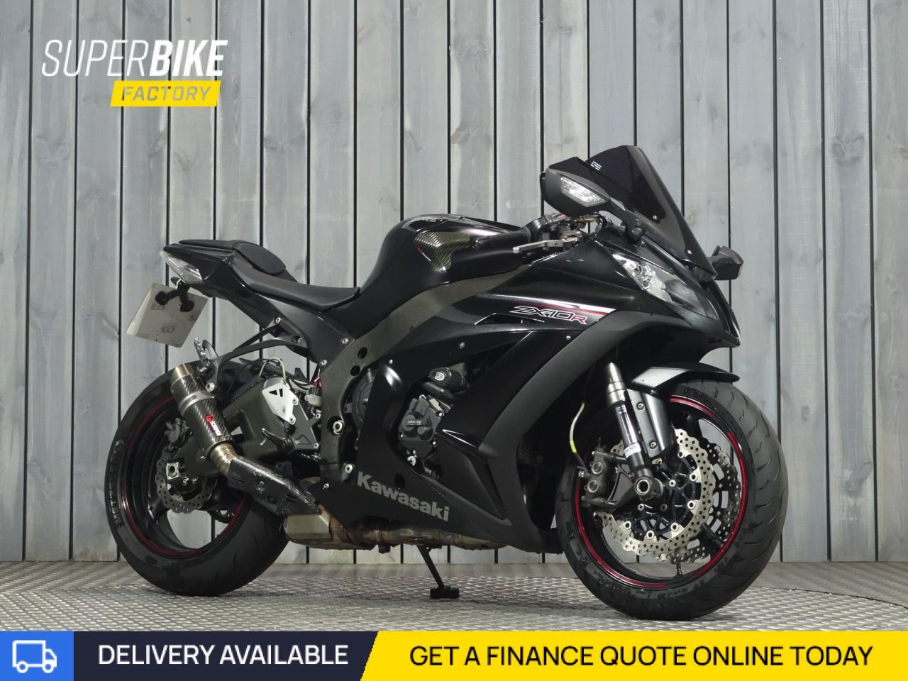 2015 KAWASAKI NINJA ZX-10R BLACK with 6026 miles - Used