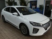 USED 2022 22 HYUNDAI IONIQ 38.3kWh Premium Hatchback 5dr Electric Auto (136 ps) SAT NAV REAR VIEW CAMERA CRUISE CONTROL PARKING SENSORS 1 OWNER EXCELLENT SERVICE HISTORY HYUNDAI WARRANTY