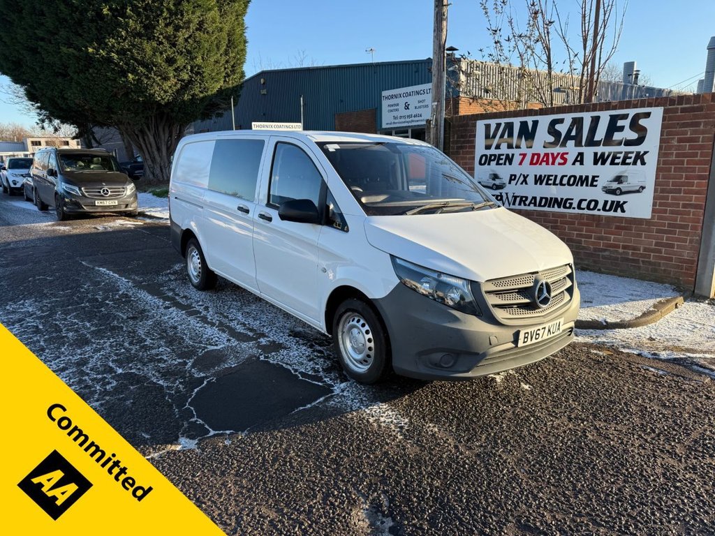 2017 Mercedes-Benz Vito 1.6CDI 111CDI Panel Extra Long