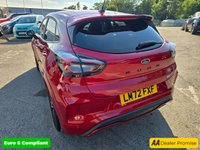 USED 2022 72 FORD PUMA 1.0T EcoBoost MHEV ST-Line SUV, 11,700 miles, 2 owners, Euro 6 ULEZ, 6-speed manual, Full Service History, Sat Nav, 17