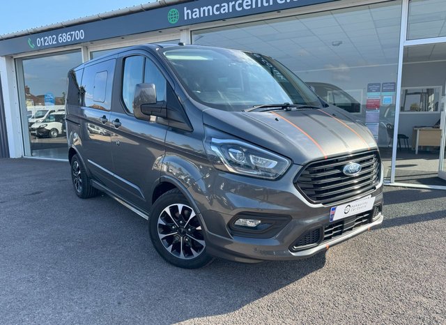 2019 19 Ford Tourneo Custom 2.0 310 EcoBlue Sport Minibus Double Cab 5dr Diesel Manual L1 Euro 6 (s/s) (170 ps) NO VAT