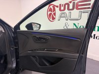 USED 2018 68 SEAT LEON 2.0 TSI FR Sport Hatchback 5dr Petrol DSG Euro 6 (s/s) (190 ps) 2 keys, 2 owners, FSH, leather, NAV