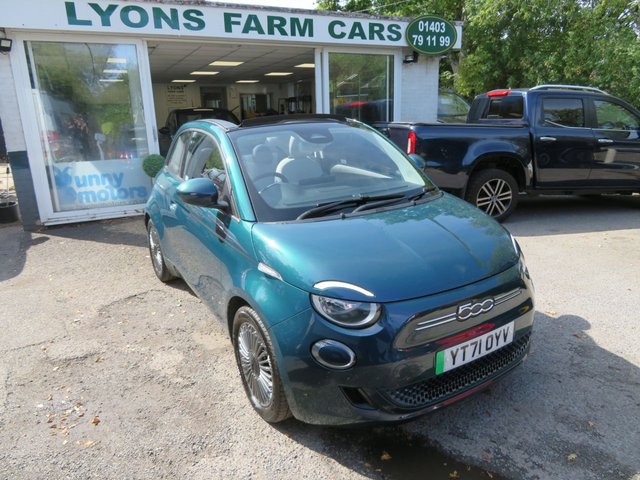 2021 71 Fiat 500e C 42kWh Icon Convertible 2dr Electric Automatic (118 ps)