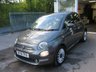 USED 2016 16 FIAT 500 1.2 Lounge Hatchback 3dr Petrol Manual Euro 6 (s/s) (69 bhp) *FULL LEATHER* *&pound;1,300+ factory fitted optional extras including; Full Leather Black Seats with Ivory Piping + the rare Groove Metal Metallic Grey Paintowork* This low mileage example comes with previous main dealer service history and comes supplied with a detailed inspection and service upon arrival to us including cambelt & waterpump replacement. Only &pound;20 per year road tax! MOT until July 2026 (no advisories). Only Insurance Group 8!