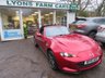 USED 2019 19 MAZDA MX-5 RF 1.5 SKYACTIV-G Sport Nav+ Convertible 2dr Petrol Manual Euro 6 (132 ps) With less than 25,000 miles on the clock and with a full Mazda main dealer service history up until 2024, this stunning example comes with our Lyons Farm Cars promise of a 100+ detailed inspection as well as fresh service and MOT until May 2027 (no advisories)