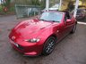 USED 2019 19 MAZDA MX-5 RF 1.5 SKYACTIV-G Sport Nav+ Convertible 2dr Petrol Manual Euro 6 (132 ps) With less than 25,000 miles on the clock and with a full Mazda main dealer service history up until 2024, this stunning example comes with our Lyons Farm Cars promise of a 100+ detailed inspection as well as fresh service and MOT until May 2027 (no advisories)