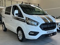 USED 2020 20 FORD TRANSIT CUSTOM 2.0 320 EcoBlue Limited Crew Van Double Cab 5dr Diesel Manual L1 H1 Euro 6 (s/s) (6 Seat) (170 ps) 