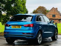 USED 2016 66 AUDI Q3 2.0 TDI S line Plus SUV 5dr Diesel S Tronic quattro Euro 6 (s/s) (184 ps) LOW MILES+SAT NAV+LEATHER+ULEZ