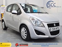 USED 2014 14 SUZUKI SPLASH 1.2 SZ3 MPV 5dr Petrol Manual Euro 5 (94 ps) 1 Owner, &pound;35 Tax, New MOT!