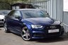 USED 2018 18 AUDI S3 2.0 TFSI Black Edition Saloon 4dr Petrol S Tronic quattro Euro 6 (s/s) (310 ps) VIRTUAL DASH - BUCKET SEATS - ADAPTIVE CRUISE CONTROL - B&O - KEYLESS - MATRIX LIGHTS