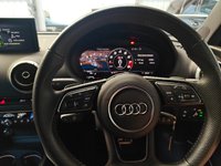 USED 2019 68 AUDI S3 2.0 TFSI Black Edition Sportback 5dr Petrol S Tronic quattro Euro 6 (s/s) (300 ps) 