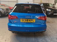 USED 2019 68 AUDI S3 2.0 TFSI Black Edition Sportback 5dr Petrol S Tronic quattro Euro 6 (s/s) (300 ps) 