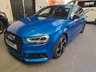 USED 2019 68 AUDI S3 2.0 TFSI Black Edition Sportback 5dr Petrol S Tronic quattro Euro 6 (s/s) (300 ps) 
