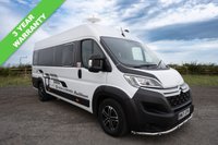 USED 2021 71 CITROEN RELAY 2.2  DIESEL MANUAL 140 BHP 2 BERTH 4 TRAVEL SEATS LUXURY CAMPERVAN AIR SUSPENSION