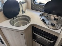 USED 2024 24 FORD TRANSIT 350 CAMPER L4H1 SK ECOBLUE LUXURY 4 BERTH MOTORHOME WITH FULL SIZE BED, DROP-DOWN BED, SEPARATE SHOWER & TOILET