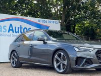 USED 2024 24 AUDI A4 AVANT 2.0 TFSI 35 Black Edition Estate 5dr Petrol S Tronic Euro 6 (s/s) (150 ps) AUTOMATIC/TIPTRONIC, ULEZ CHARGE EXEMPT, Apple Car Play, Wireless Charging, Virtual Cockpit, Power Tailgate, Heated Leather/Suede Seats, Sat Nav, Reverse Camera, 19" Alloy Wheels, Start-Stop with Coasting Functionality and Efficiency Programme, Camera Based Traffic Sign Recognition, Bang + Olufsen Stereo Upgrade, Front + Rear Park Sensors, Cruise Control, 3-Zone Climate Control