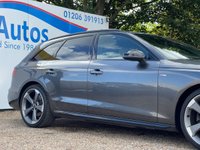 USED 2024 24 AUDI A4 AVANT 2.0 TFSI 35 Black Edition Estate 5dr Petrol S Tronic Euro 6 (s/s) (150 ps) AUTOMATIC/TIPTRONIC, ULEZ CHARGE EXEMPT, Apple Car Play, Wireless Charging, Virtual Cockpit, Power Tailgate, Heated Leather/Suede Seats, Sat Nav, Reverse Camera, 19" Alloy Wheels, Start-Stop with Coasting Functionality and Efficiency Programme, Camera Based Traffic Sign Recognition, Bang + Olufsen Stereo Upgrade, Front + Rear Park Sensors, Cruise Control, 3-Zone Climate Control